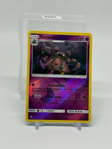 Garbodor 51/145 Sun & Moon Guardians Rising Rare Pokemon Holo Card 2017