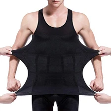CGTFY Gynecomastia Compression Tank Top Men Athletic Tummy Control  Shapewear US