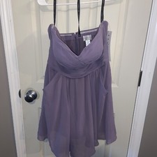 Bill Levkoff bridesmaid sample dress new with tags Victorian Lilac size 14