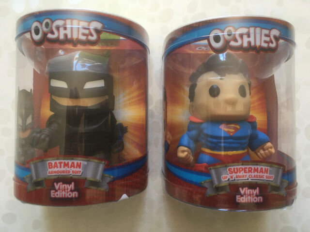 Figurines DC Ooshies Batman + Superman neuves