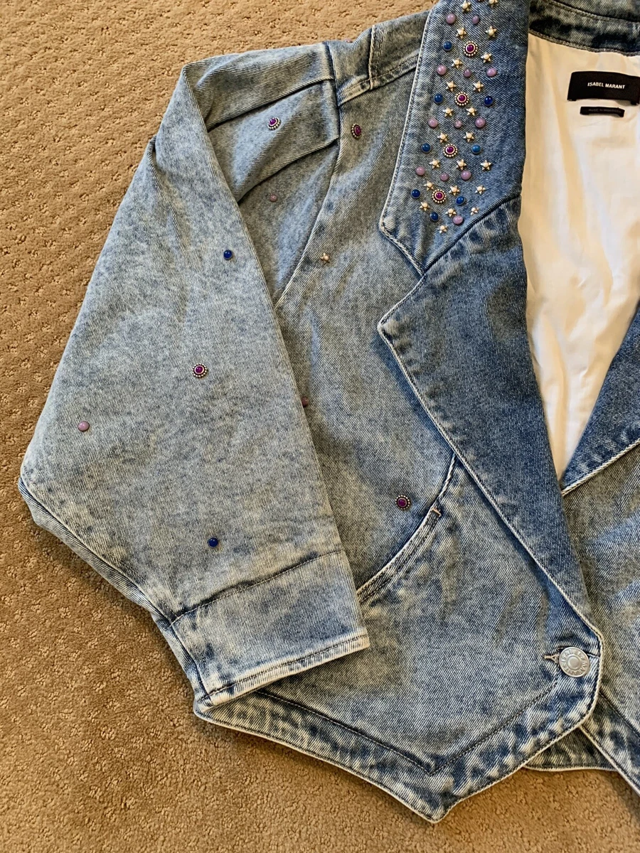 Isabel marant denim jacket discount