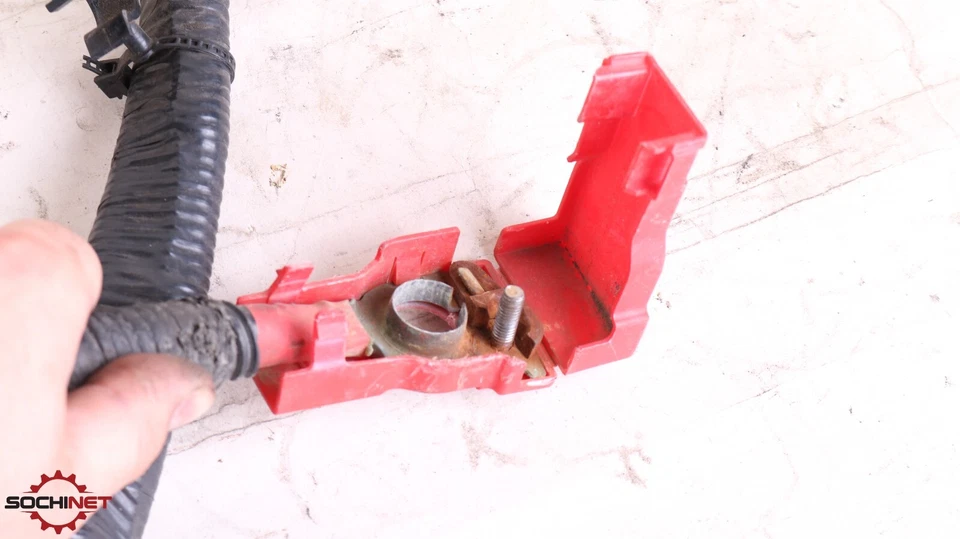 Arnés de cable de alimentación de batería Pontiac Solstice Saturn Sky negativo positivo Foto 4 de 4