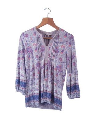 MIRASOL DAMEN MEHRFARBIG REISE STRICK TWINSET TOP GRÖSSE XS 8
