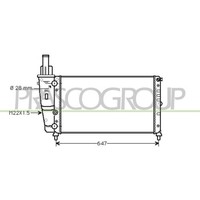 KüHler MotorküHlung Prasco FT132R003 Aq FüR Fiat Lancia