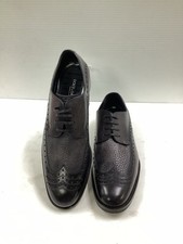 Dolce & Gabbana Black Leather Dress Shoes Size 7 DS43