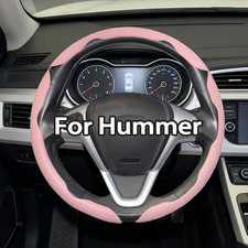 For Hummer Sport Grip Suv Truck Car 3pcs Segmented Steering Wheel Cover Pink For Hummer Sport Grip Suv Truck Car 3pcs Segmented Steering Wheel Cover Pink