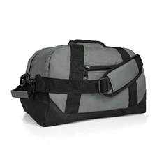 Small Duffle Bag 14 inch Two Toned Gym Travel Carry On Overnight Bag