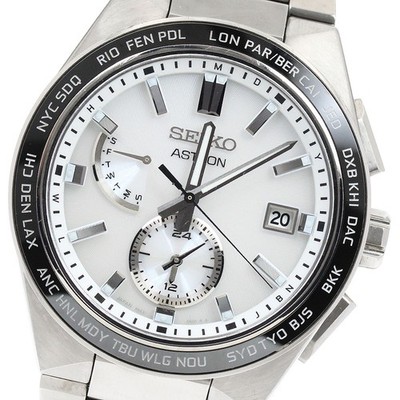 SEIKO Astron Nexter SBXY049/8B63-0BD0 Day date Solar Powered Radio Men's _938978