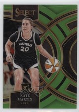 2024 Select WNBA Premier Level Neon Green Prizm 72/75 Kate Martin Rookie RC r5f
