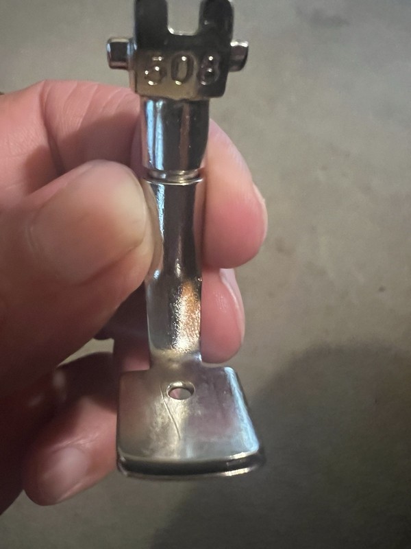 Genuine Vintage Bernina Old Style Presser Foot # 508  Groove Cording