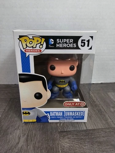 Batman (Unmasked) #51 DC Super Heroes Funko Pop! Free Shipping