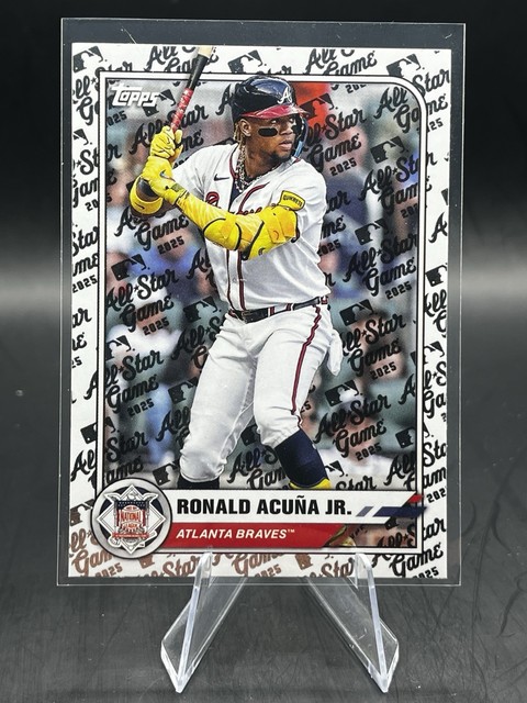Ronald Acuña Jr. 2025 Topps All-Star Game #100 Atlanta Braves
