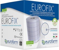 Eurofix Cerotto Adesivo Elastico Tnt Per Fisaggio Traspirante Mt 10X10Cm
