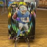 Ladd McConkey 2024 Panini Select Black & Gold Shock Prizm Rookie Card #268