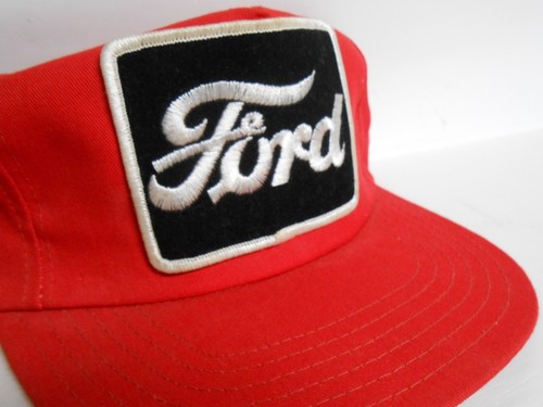 Vintage FORD Snapback Hat Patch Cap made in USA & Ford Bronco 4X4 Hat - Picture 6 of 10