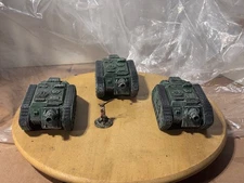 3 Used siege 3-D printed with scratch built parts.