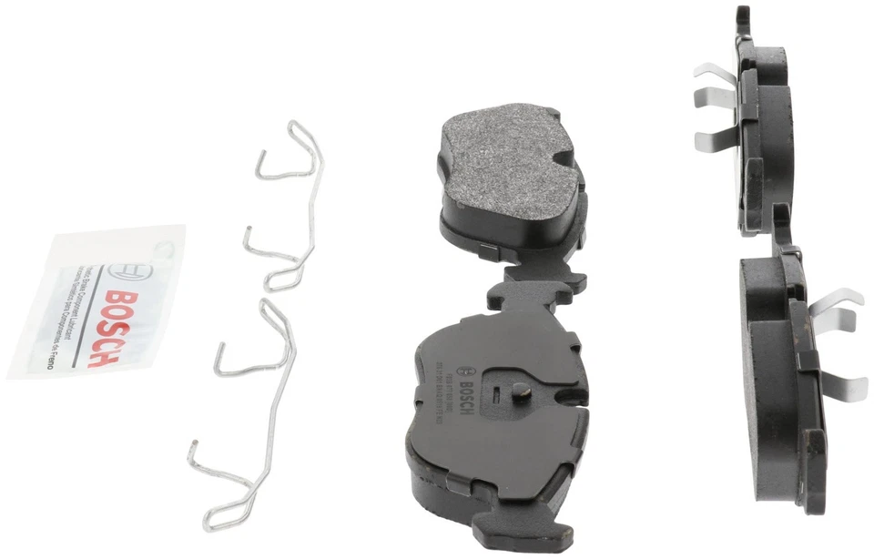 Juego de pastillas de freno de disco delanteras Bosch BP618 1993-2000 Volvo 850 S70 V70 Foto 4 de 4