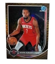 2025-26 Bowman Basketball KEVIN DURANT Chrome Reptilian #BCV-125 Houston Rockets