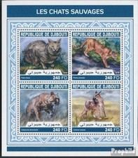 Timbres djibouti 2018 Mi 2189-2192 Feuille miniature (complète. édition) neuf av