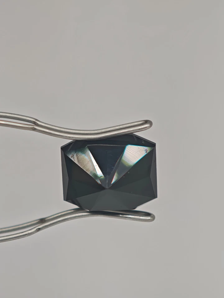 Chrome Turmalin 4.16 ct VS – Farbwechsel Grün zu Orange – Unbehandelt Tansania - Bild 3 von 4