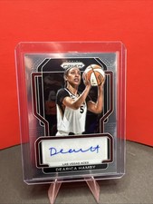 Dearica Hamby- 2021 Panini WNBA Silver Prizm Auto #SG-DHM LV Aces