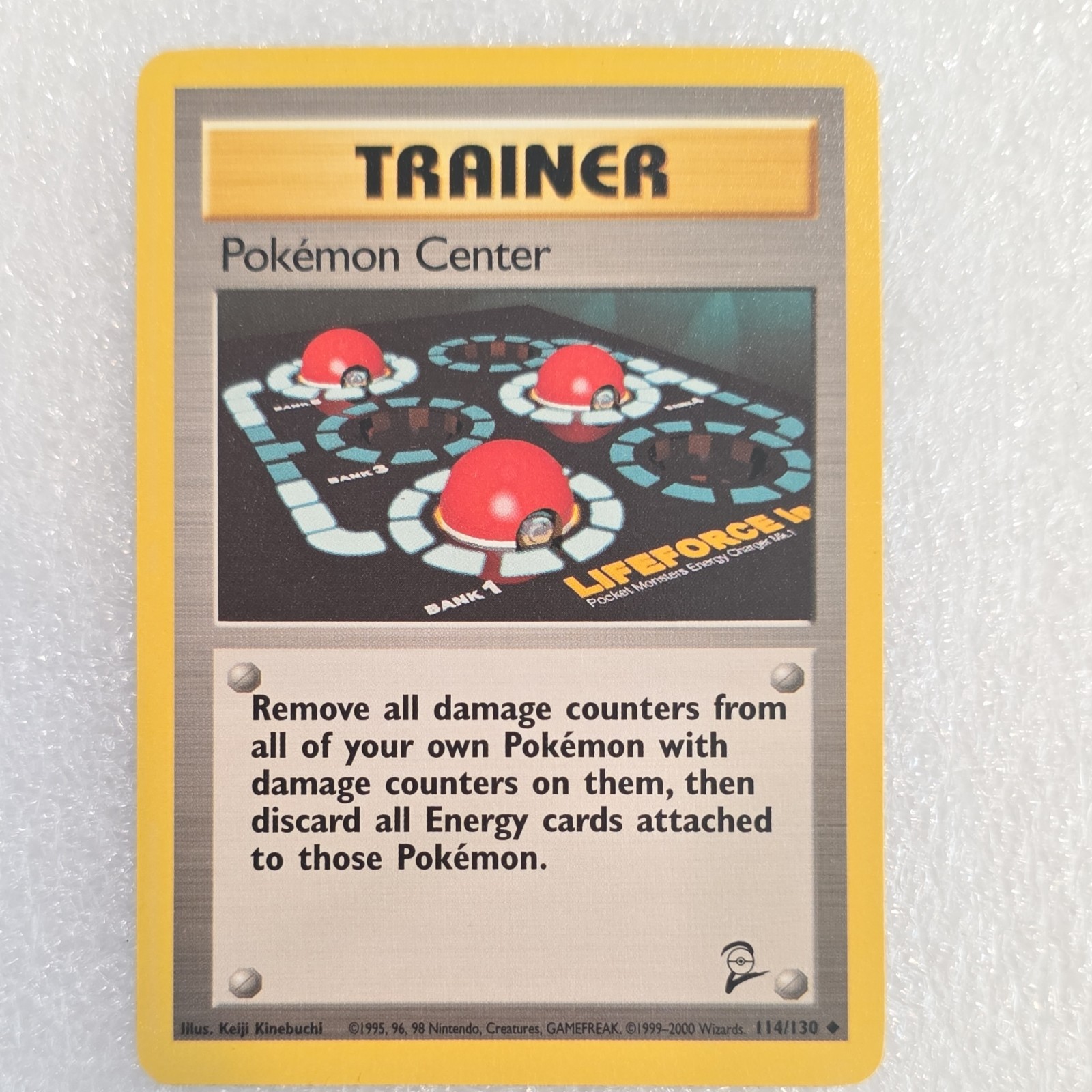 Pokémon Center Base Set 2 114/130 Uncommon Regular English Trainer Card