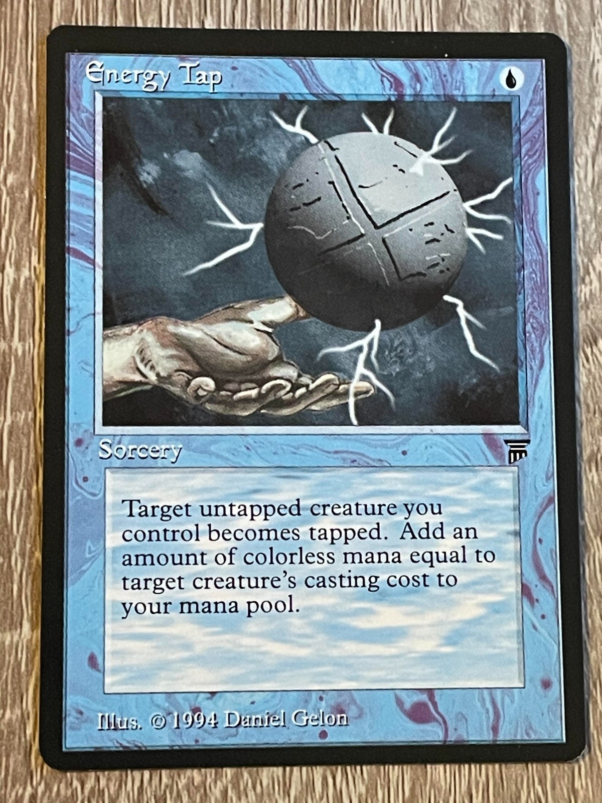 MTG - Energy Tap - Legends - NM English Magic 1994