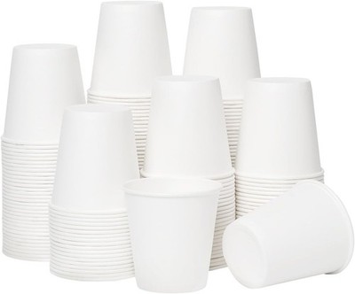 3 oz Bathroom Paper Cups Disposable Paper Cups Mouthwash Cups Paper 100 Pack