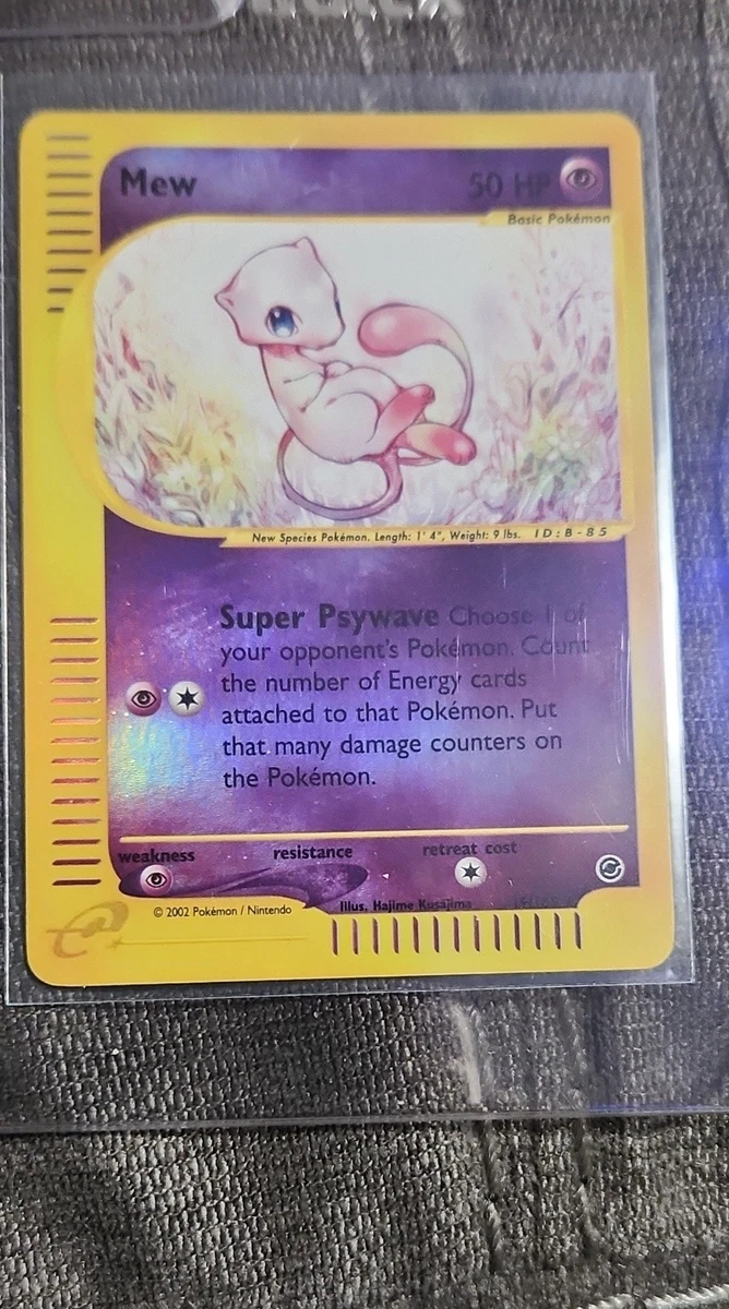 25+ Mew Pokémon TCG Expedition Base Set English Collectible