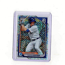 Carson Rucker - 2024 Bowman Chrome Prospects #BCP-65 Speckle Refractor /299 (RC)
