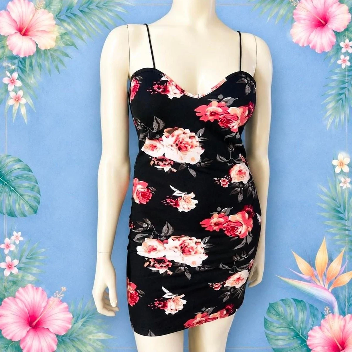 ebay bodycon dress XS/S | HERV LGER 2000s Bandage Dress Black & Grey Cut-out Bodycon