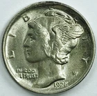 1926 D MERCURY DIME! RARE! GEM BU+++! GORGEOUS! OUTSTANDING! AMAZING! NR #P1573