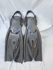 TUSA X-PERT ZOOM SF-8 split Fins Black, Size XS-S Excellent Condition