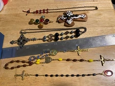 Lot Of 7 Various Religious Items