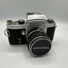 Miranda FV 35mm Film Camera w/ 50mm f/1.9 Lens Shutter Working