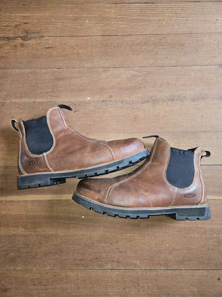 KEEN Women's Seattle Romeo Leather Work Boots 11M  Aluminum Toe / 150 Retail.. - Image 2 of 4