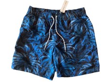 Janie And Jack Men s Swim Trunk - Blue Multi- Size:Small- NWT Retail 68