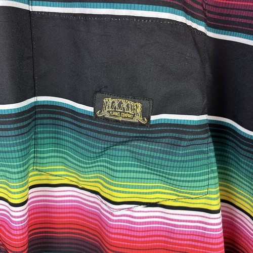 Dixxon Short Sleeve Shirt Mens 4X The Low-Low Party D-Lite Polo Button Colorful - Picture 4 of 10