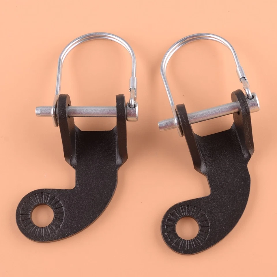 2x Fahrrad Anhänger Kupplung Befestigung AHK Montage Adapter Verbinder Linker