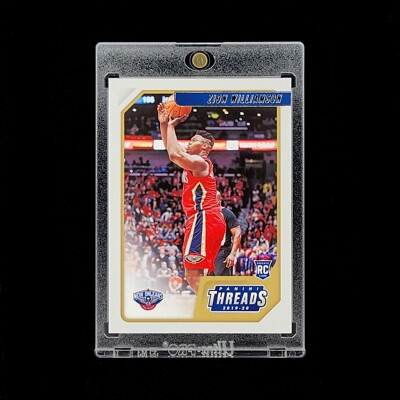 Zion Williamson RC - 2019-20 NBA Threads Rookie Card New Orleans Pelicans - #78