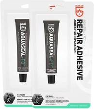 Aquaseal FD Flexible Durable Repair Adhesive Waterproof .75 Oz Pack of 2