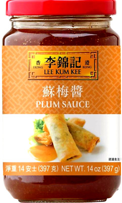 Lee Kum Kee Plum Sauce 14 oz ( Pack of 6 ) ~02/20/2027