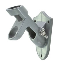 Silver Flagpole Bracket 2 Position Aluminum W...