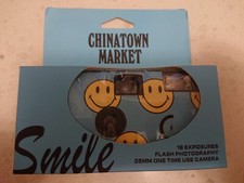 chinatown market Smiley Cam Osfa Blue Rare New