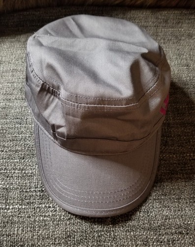 Vortex Men's Gray Adjustable Army Style Cap Hat Cap One Size - Picture 3 of 5