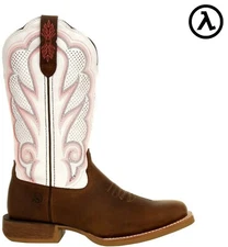 DURANGO® LADY REBEL PRO™ WOMEN'S WHITE VENTILATED WESTERN BOOTS DRD0392 - NEW