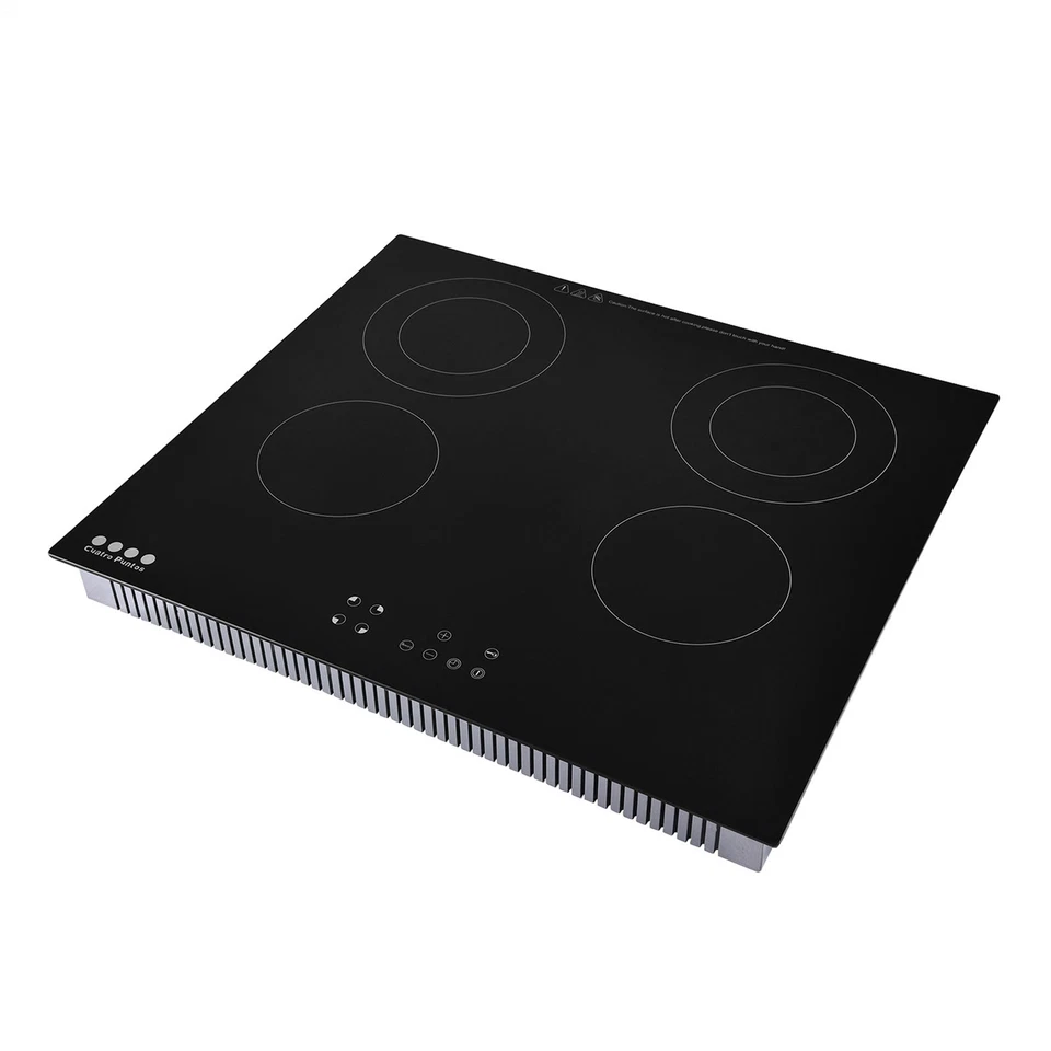 Encimera de inducción portátil de 6800 W con cuatro quemadores de cocina placa caliente Foto 2 de 4