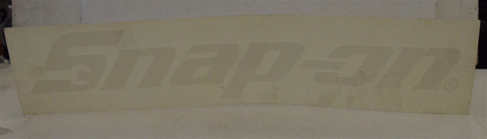 Snap-on Tools 1990's Logo Truck or Tool Box Decal 18