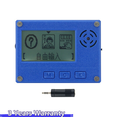 Morse Code Trainer CW Learner 3.5mmx2 3D-Printed Shell+2.3'' LCD Screen for CW