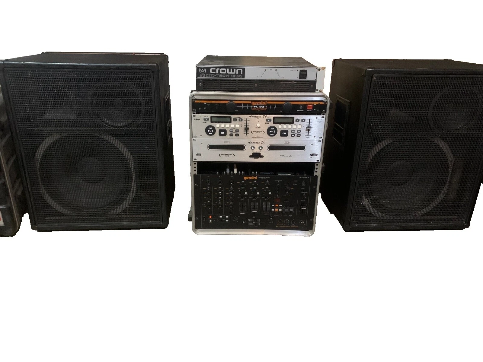 Gemini PA Speaker DJ Equipment Packages
